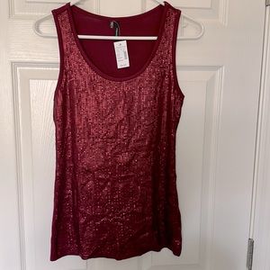 Maurice’s sparkly tank